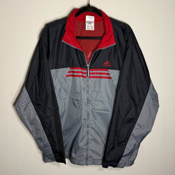 Vintage Adidas Zip Up Windbreaker - Picture 1 of 4